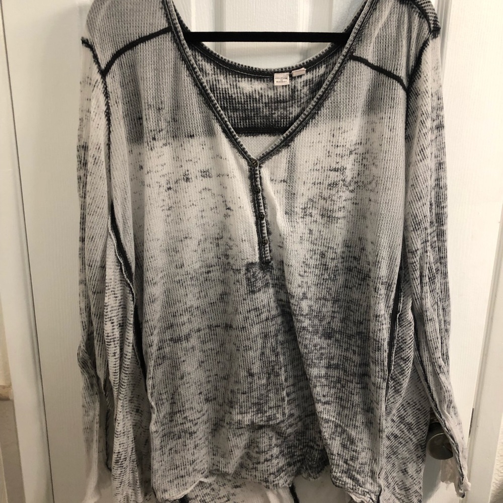 Melrose and Market distressed shirt